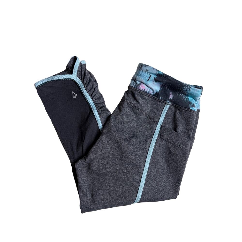 ivivva by Lululemon Ruched Side Leggings (Grey) - Size 14